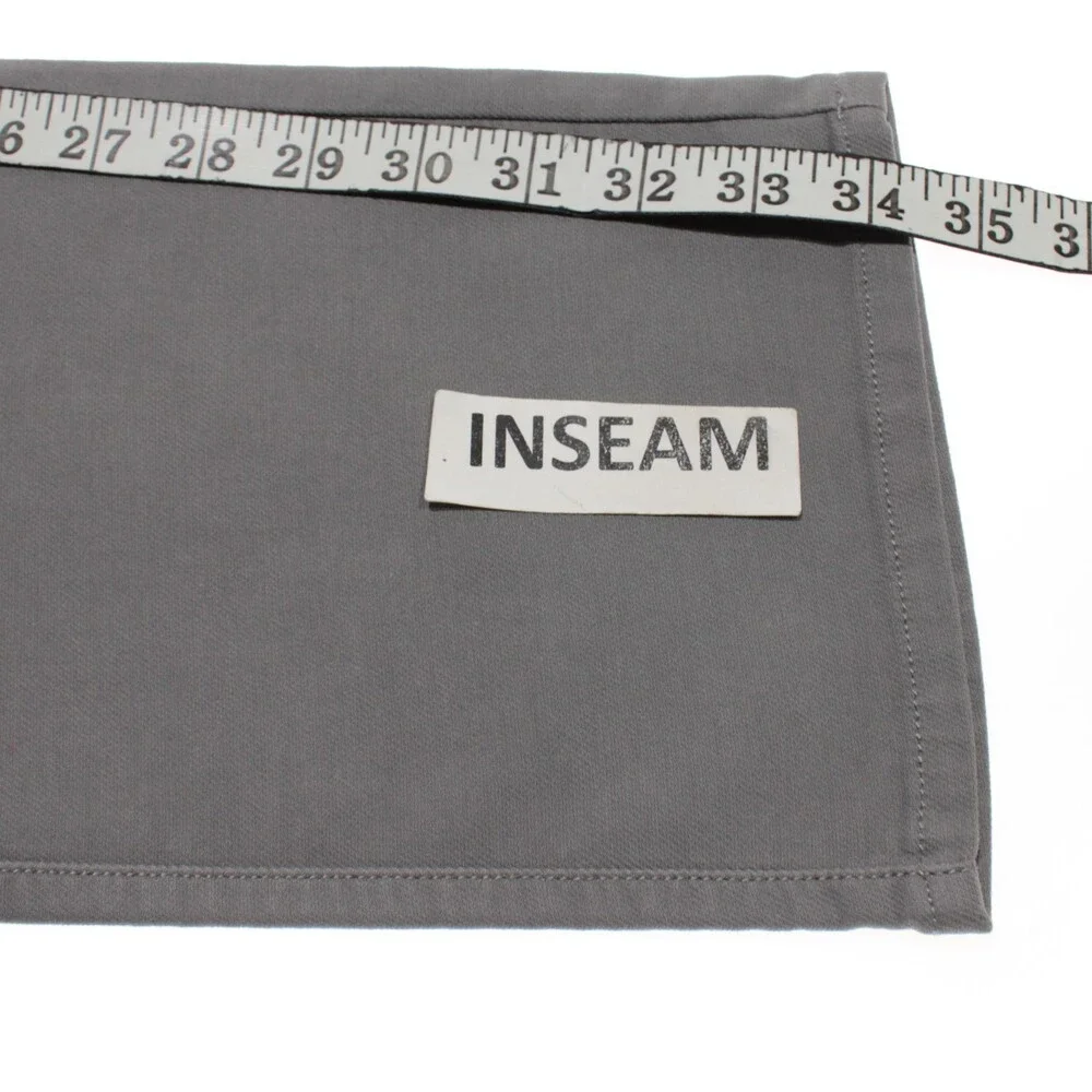 Peter Millar NWT 5 Pocket Jean Cut Pants Size 34 US Ridgeline Gray Cotton Blend